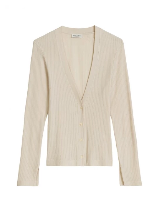 Foto van product Marc O'Polo Gebreid vest beige