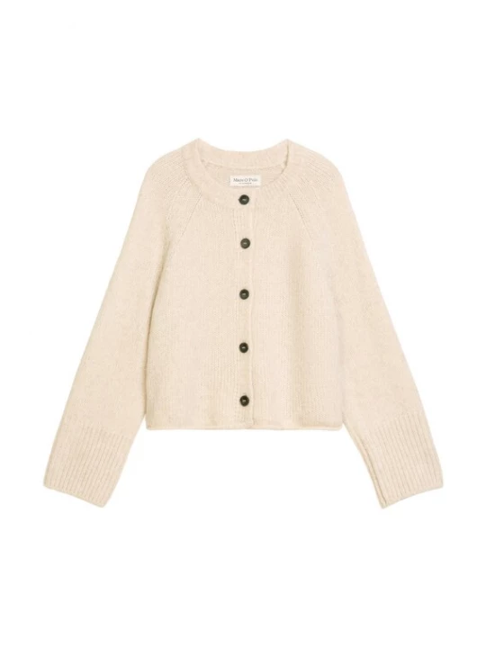 Foto van product Marc O'Polo Gebreid vest beige