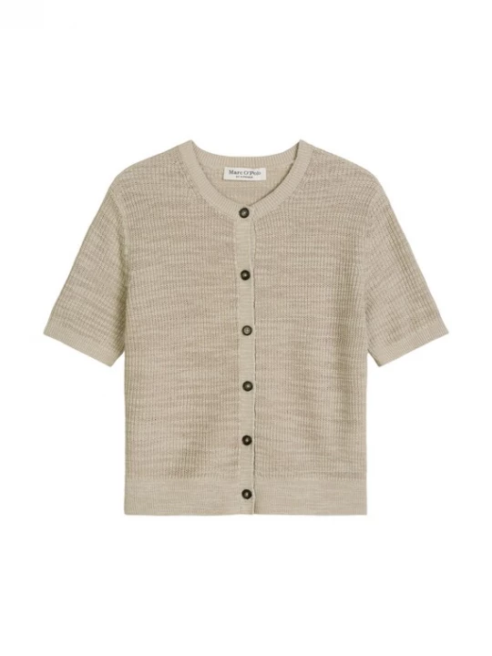 Foto van product Marc O'Polo Gebreid vest beige