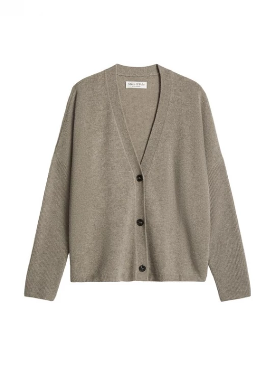 Foto van product Marc O'Polo Gebreid vest beige