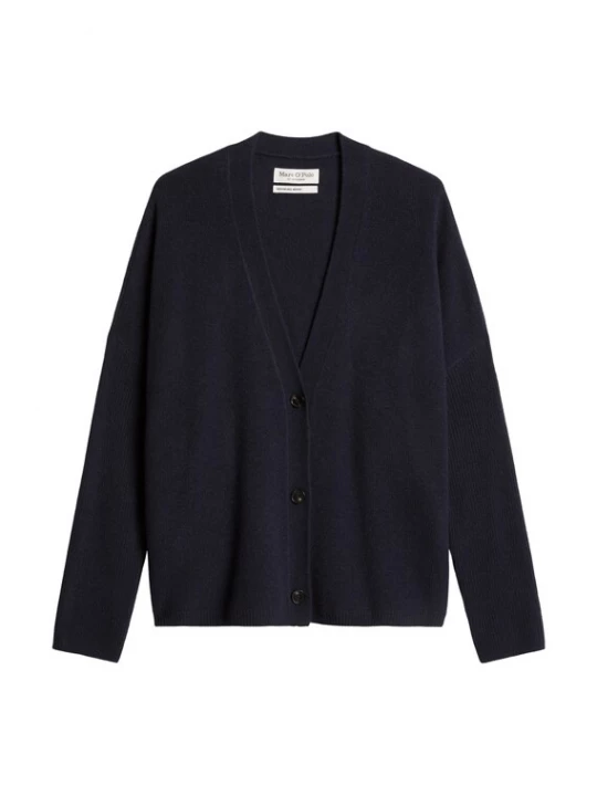 Foto van product Marc O'Polo Gebreid vest blauw