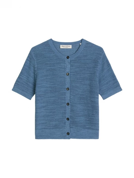 Foto van product Marc O'Polo Gebreid vest blauw