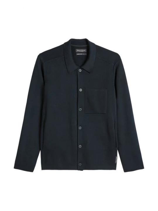 Foto van product Marc O'Polo Gebreid vest donkerblauw