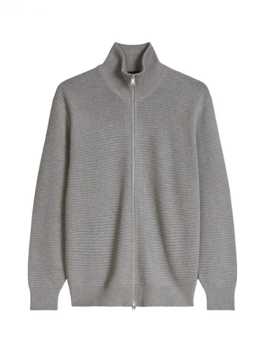 Foto van product Marc O'Polo Gebreid vest grijs