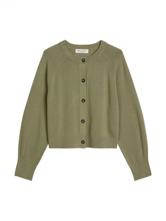 Foto van product Marc O'Polo Gebreid vest groen
