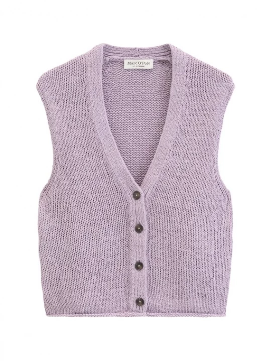 Foto van product Marc O'Polo Gebreid vest lavendel