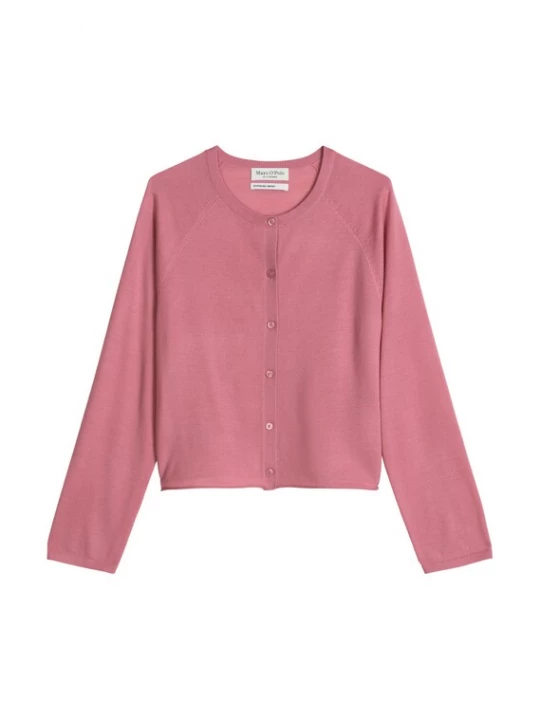 Foto van product Marc O'Polo Gebreid vest pink
