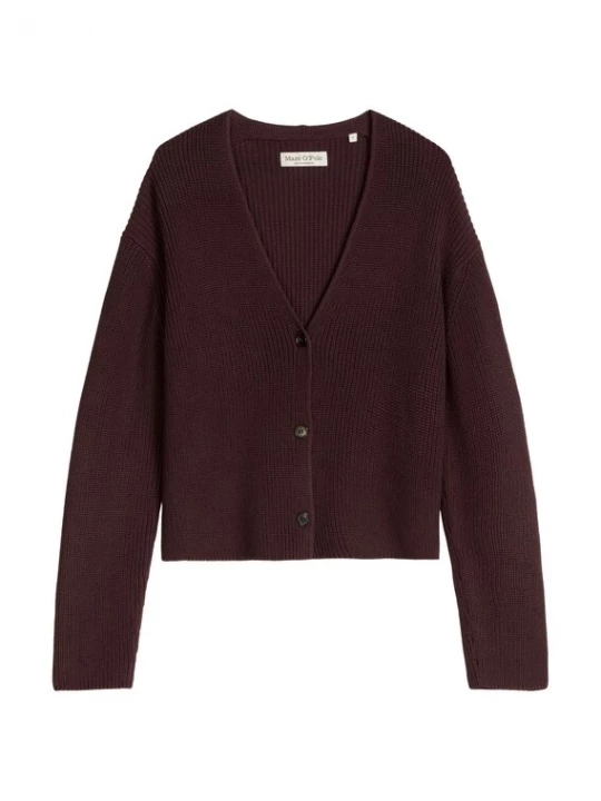 Foto van product Marc O'Polo Gebreid vest rood