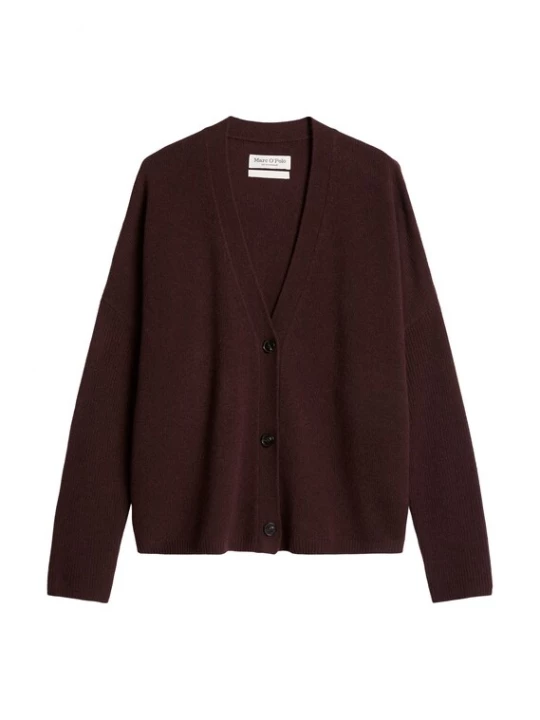 Foto van product Marc O'Polo Gebreid vest rood