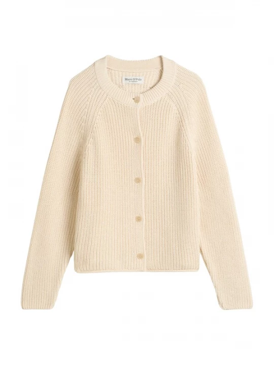 Foto van product Marc O'Polo Gebreid vest sand