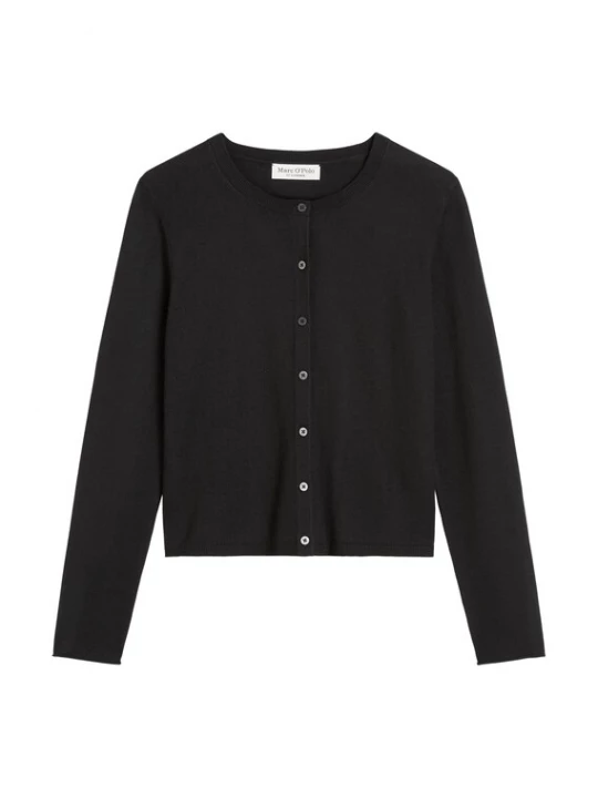 Foto van product Marc O'Polo Gebreid vest zwart