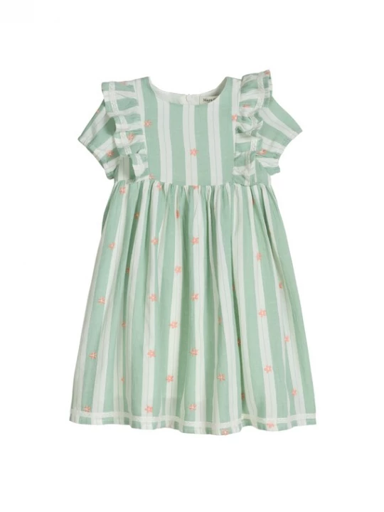 Foto van product Marc O'Polo Jurk lichtgroen / rosa / offwhite