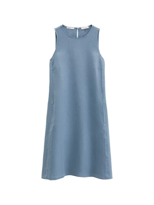 Foto van product Marc O'Polo Kokerjurk duifblauw
