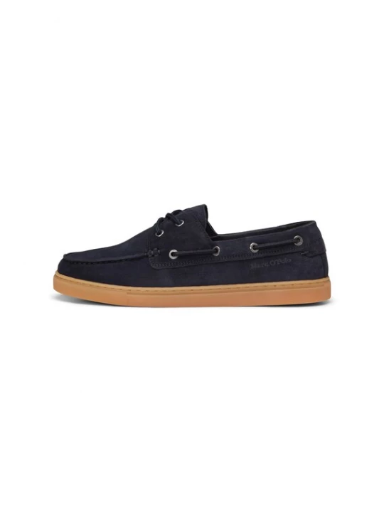 Foto van product Marc O'Polo Mocassins 'Karo' donkerblauw