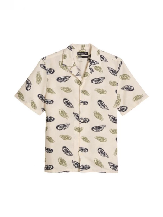 Foto van product Marc O'Polo Overhemd beige / gemengde kleuren