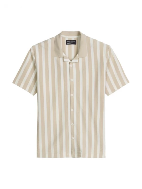 Foto van product Marc O'Polo Overhemd beige / wit