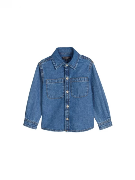 Foto van product Marc O'Polo Overhemd blauw denim