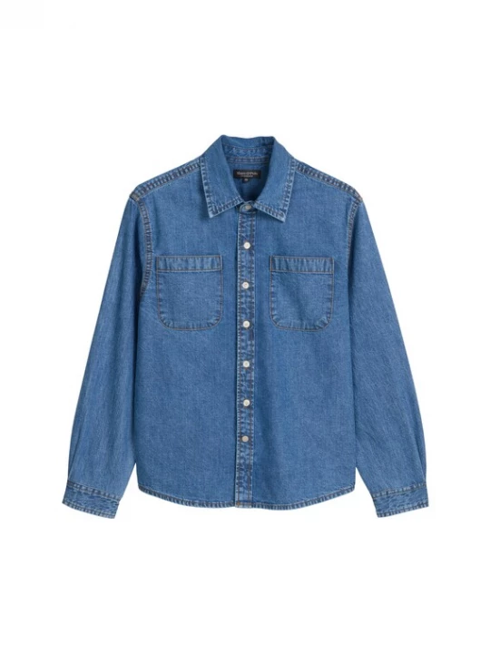 Foto van product Marc O'Polo Overhemd blauw denim