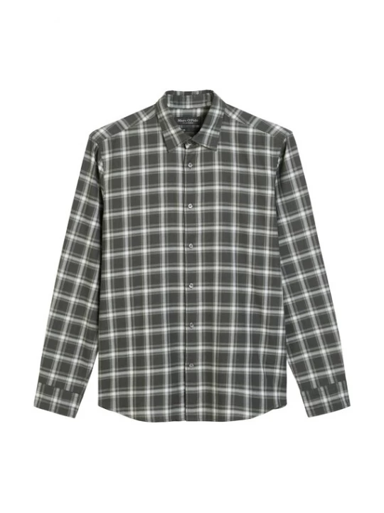 Foto van product Marc O'Polo Overhemd grijs / wit
