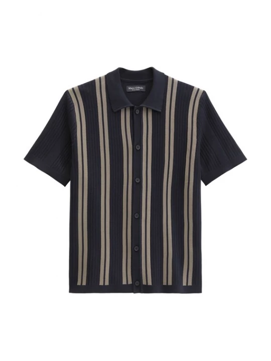 Foto van product Marc O'Polo Overhemd navy / bruin