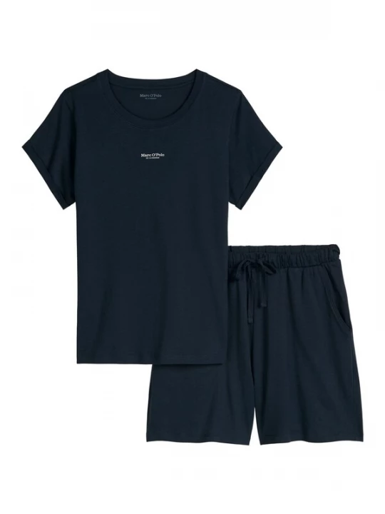 Foto van product Marc O'Polo Pyjama ' Mix N Match ' navy / nachtblauw