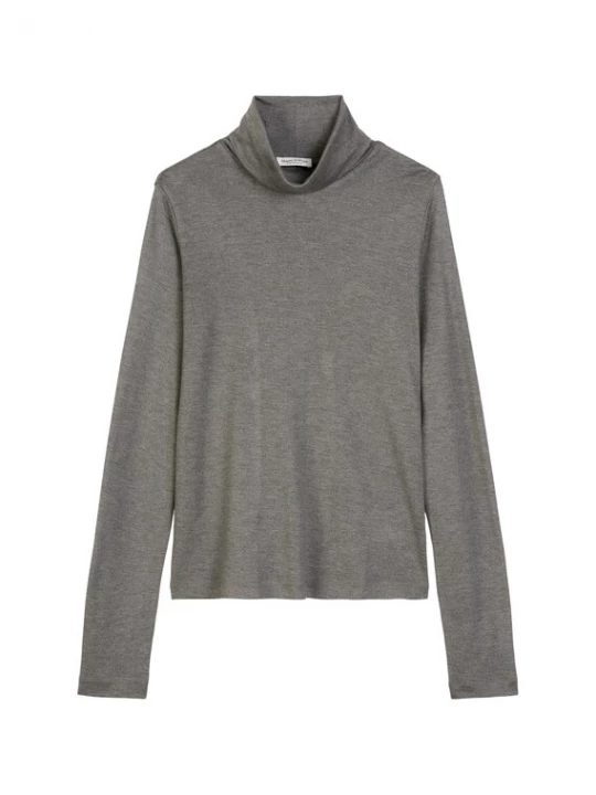 Foto van product Marc O'Polo Shirt ' aus TENCEL™ Lyocell ' donkergrijs