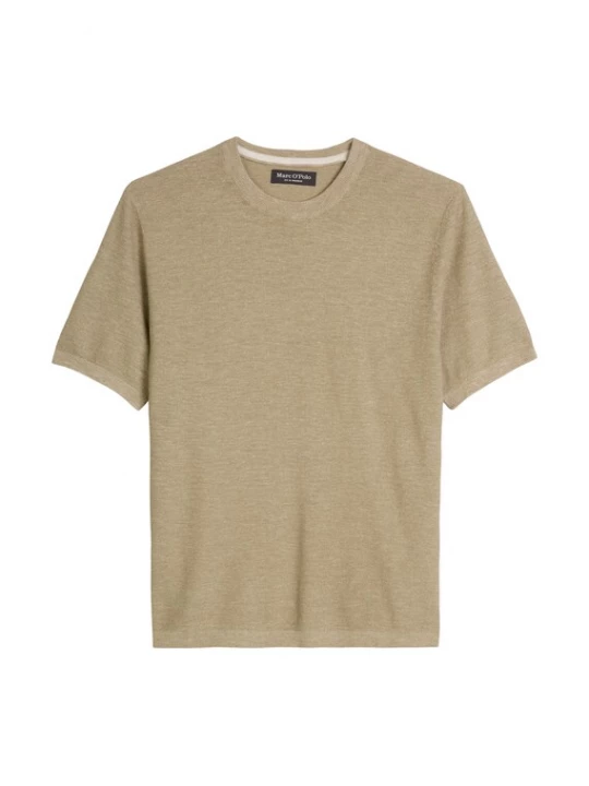Foto van product Marc O'Polo Shirt beige gemêleerd