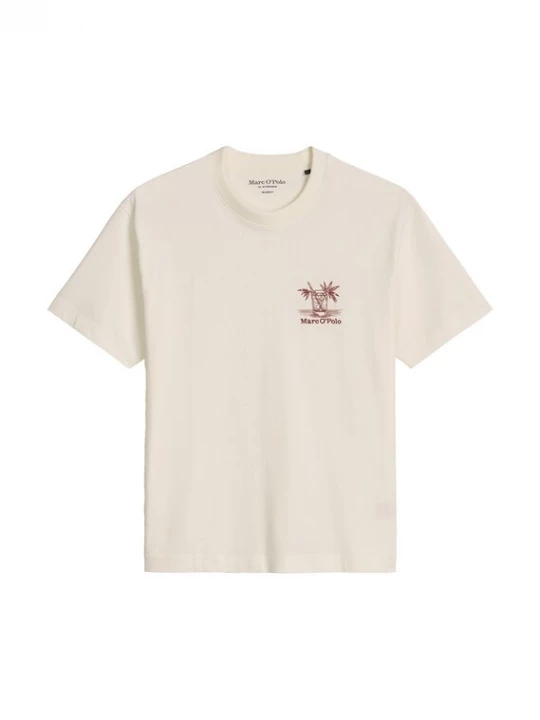 Foto van product Marc O'Polo Shirt beige / rood