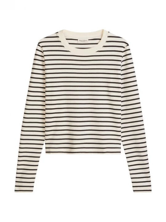 Foto van product Marc O'Polo Shirt beige / zwart