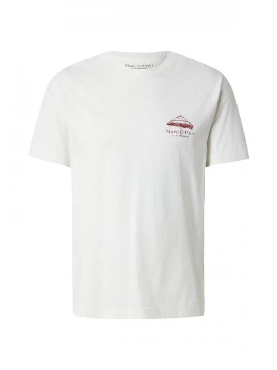 Foto van product Marc O'Polo Shirt bordeaux / eierschaal