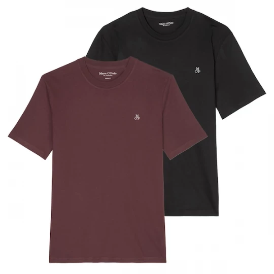 Foto van product Marc O'Polo Shirt bordeaux / zwart