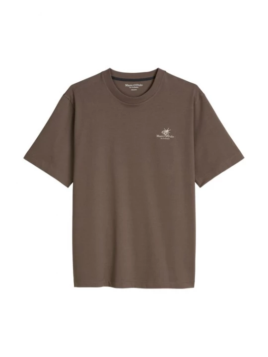 Foto van product Marc O'Polo Shirt chocoladebruin / greige