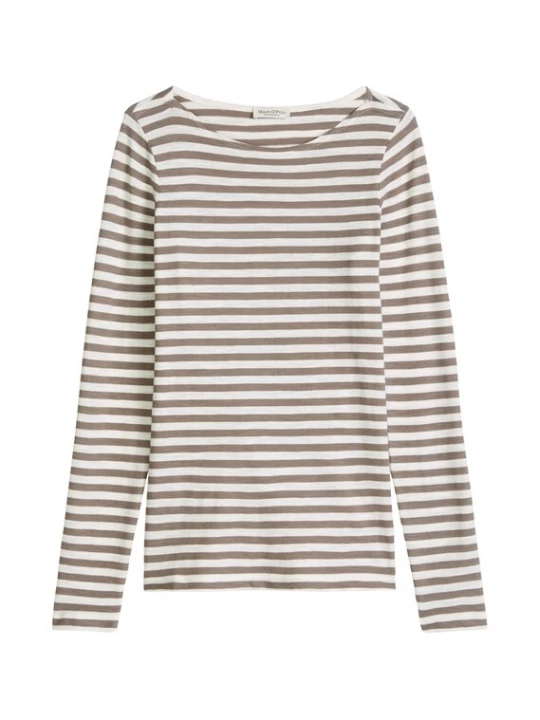 Foto van product Marc O'Polo Shirt crème / bruin
