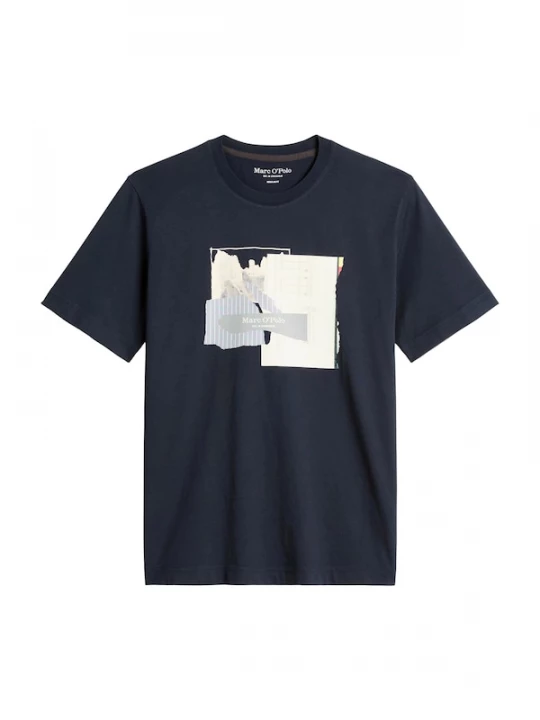Foto van product Marc O'Polo Shirt crème / nachtblauw / lichtblauw / wit