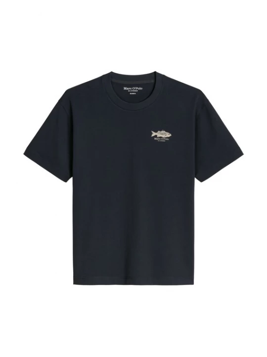 Foto van product Marc O'Polo Shirt donkerblauw / grijs / groen
