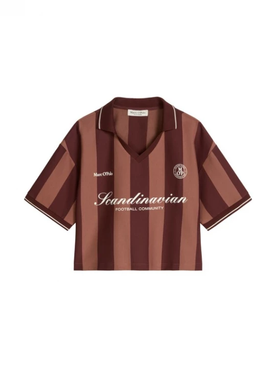 Foto van product Marc O'Polo Shirt donkerbruin