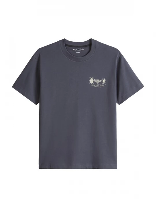 Foto van product Marc O'Polo Shirt donkergrijs / wit