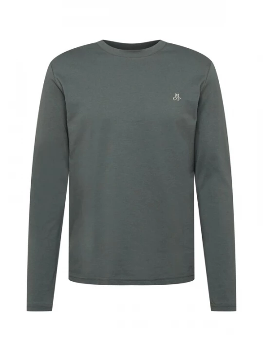Foto van product Marc O'Polo Shirt donkergroen / wit
