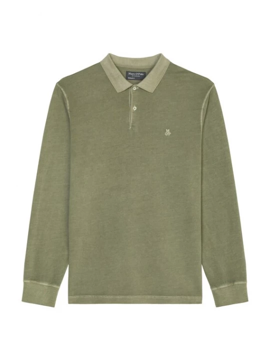 Foto van product Marc O'Polo Shirt ecru / olijfgroen