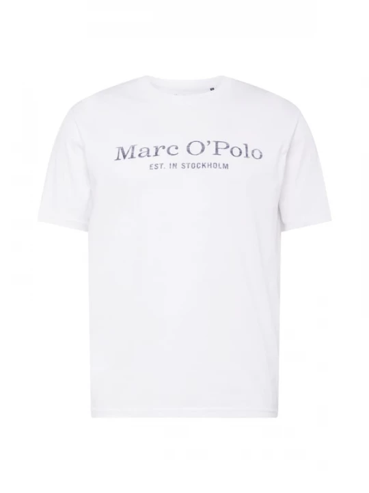 Foto van product Marc O'Polo Shirt grijs gemêleerd / wit