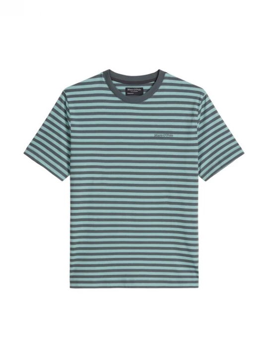Foto van product Marc O'Polo Shirt grijs / lichtgroen