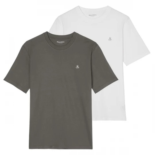 Foto van product Marc O'Polo Shirt grijs / wit