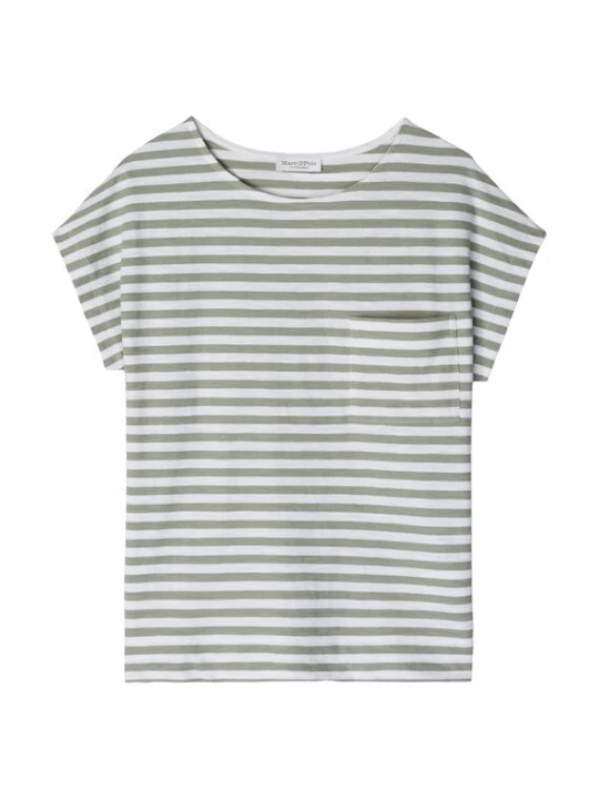 Foto van product Marc O'Polo Shirt grijs / wit