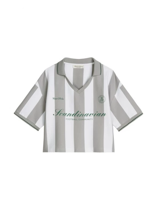 Foto van product Marc O'Polo Shirt grijs / wit