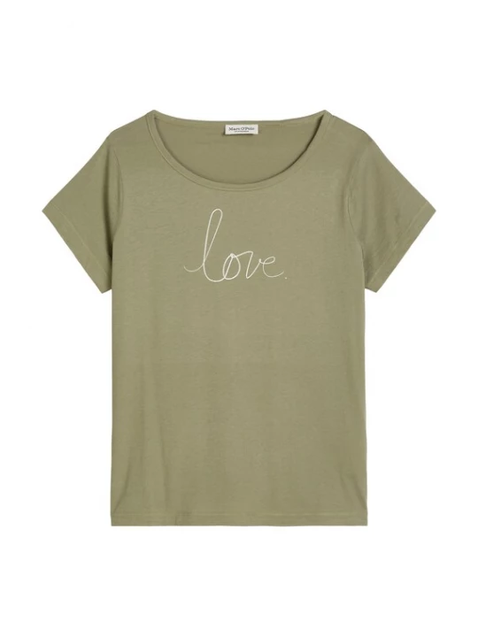 Foto van product Marc O'Polo Shirt groen / wit