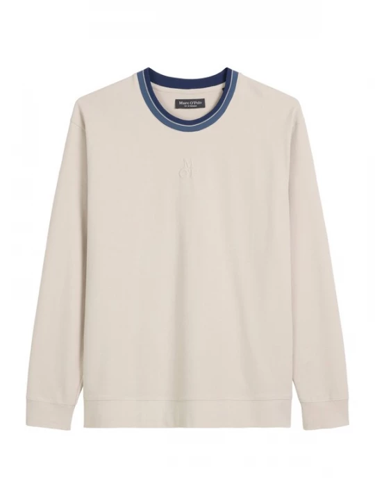 Foto van product Marc O'Polo Shirt ' Heavy Jersey ' beige