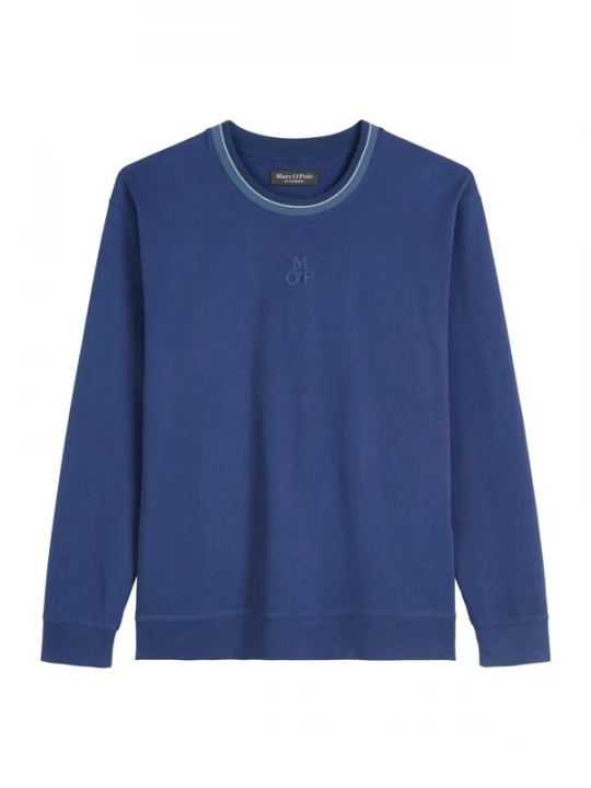 Foto van product Marc O'Polo Shirt ' Heavy Jersey ' donkerblauw