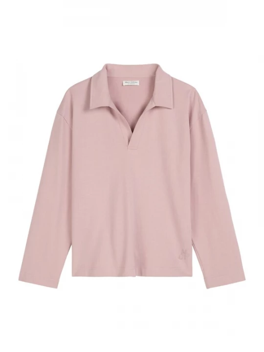 Foto van product Marc O'Polo Shirt ' Heavy Jersey ' mauve