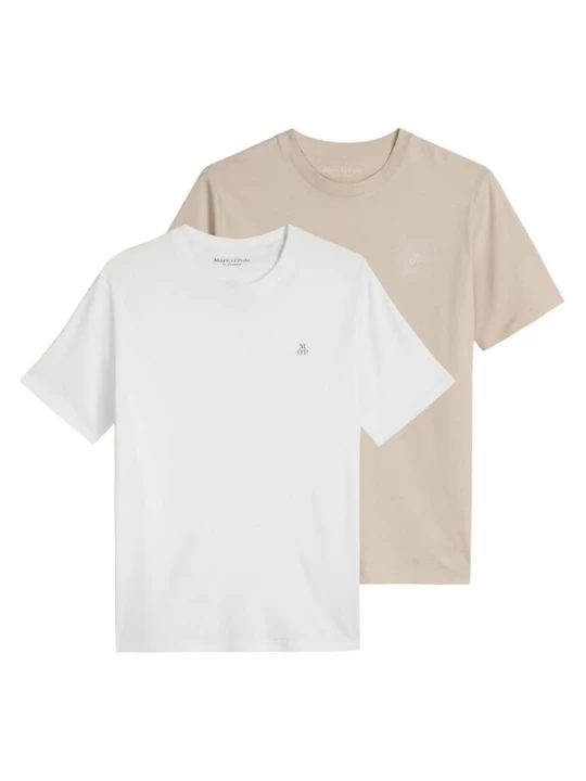 Foto van product Marc O'Polo Shirt 'Kjer' beige gemêleerd