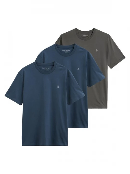 Foto van product Marc O'Polo Shirt 'Kjer' blauw gemêleerd